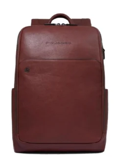BLACK SQUARE Zaino in pelle porta pc 14"
