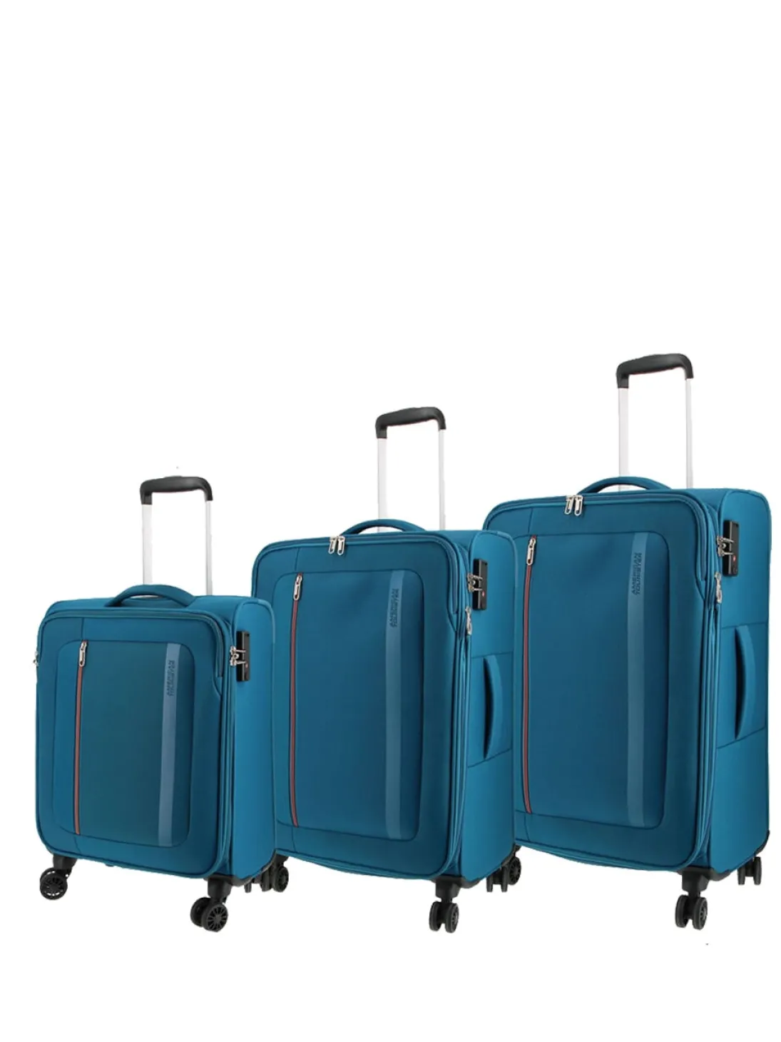 BLAZING RIDE Set 8 pezzi: 3 Trolley, 1 Borsone, 2 Zaini, 2 Beauty