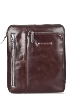 BLUE SQUARE Borsello in pelle porta iPad