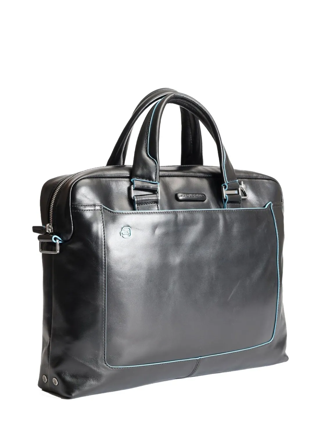 BLUE SQUARE Cartella in pelle, porta PC 14"