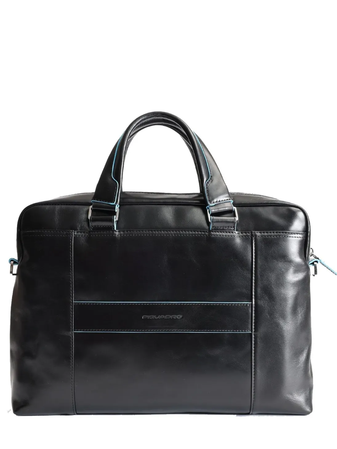 BLUE SQUARE Cartella in pelle, porta PC 14"