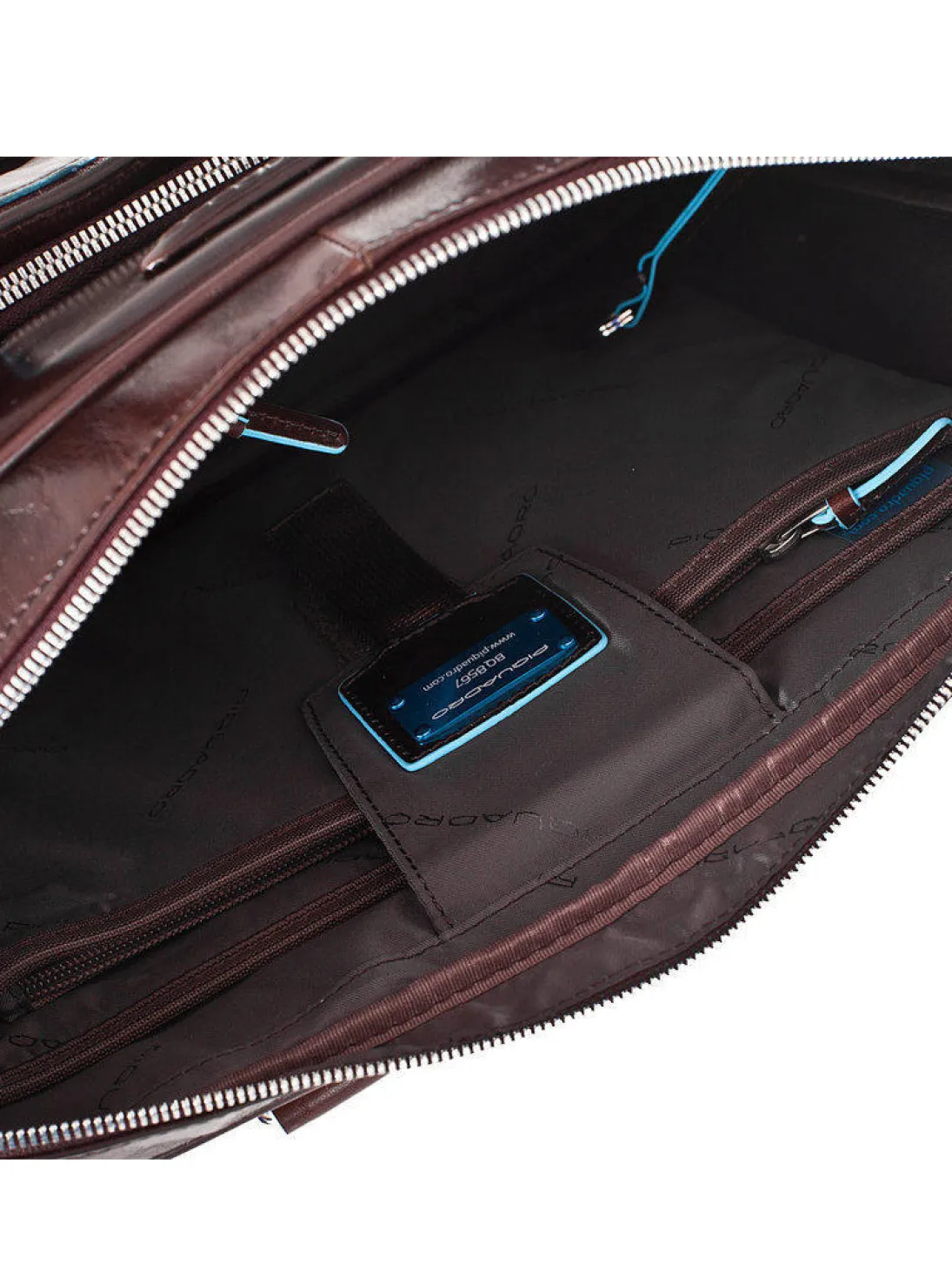 BLUE SQUARE Cartella in pelle porta PC 14"