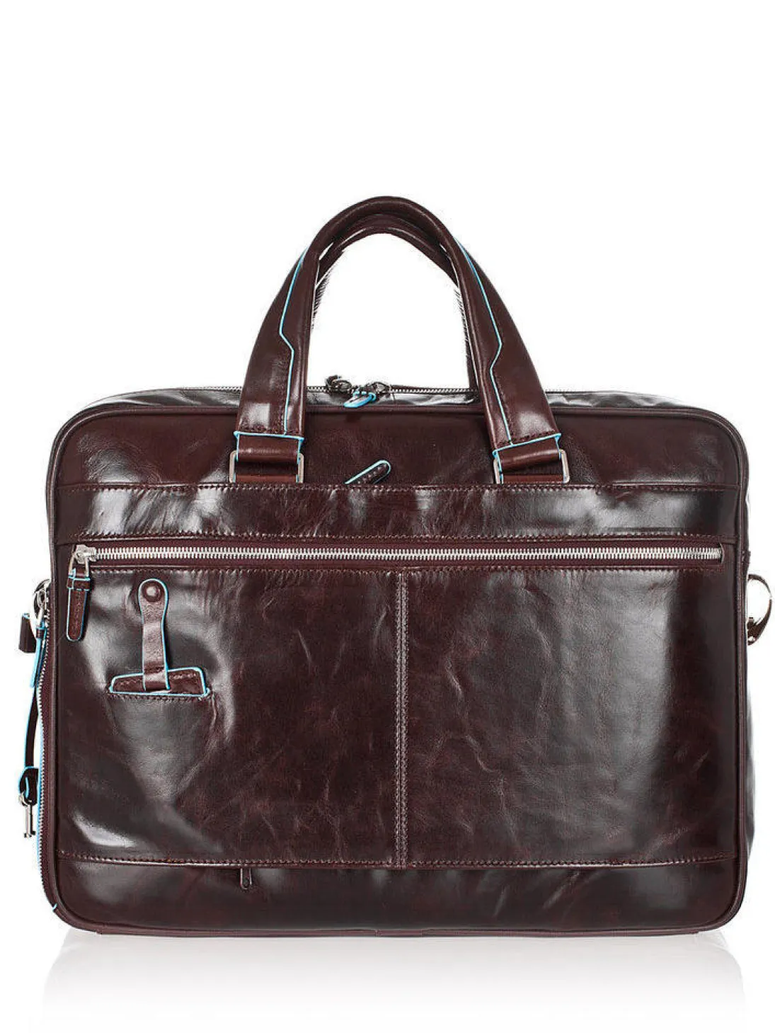 BLUE SQUARE Cartella in pelle porta PC 14"