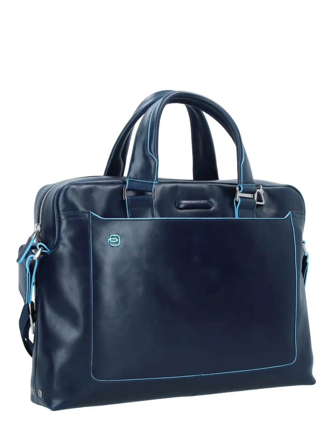 BLUE SQUARE Cartella in pelle, porta PC 14"