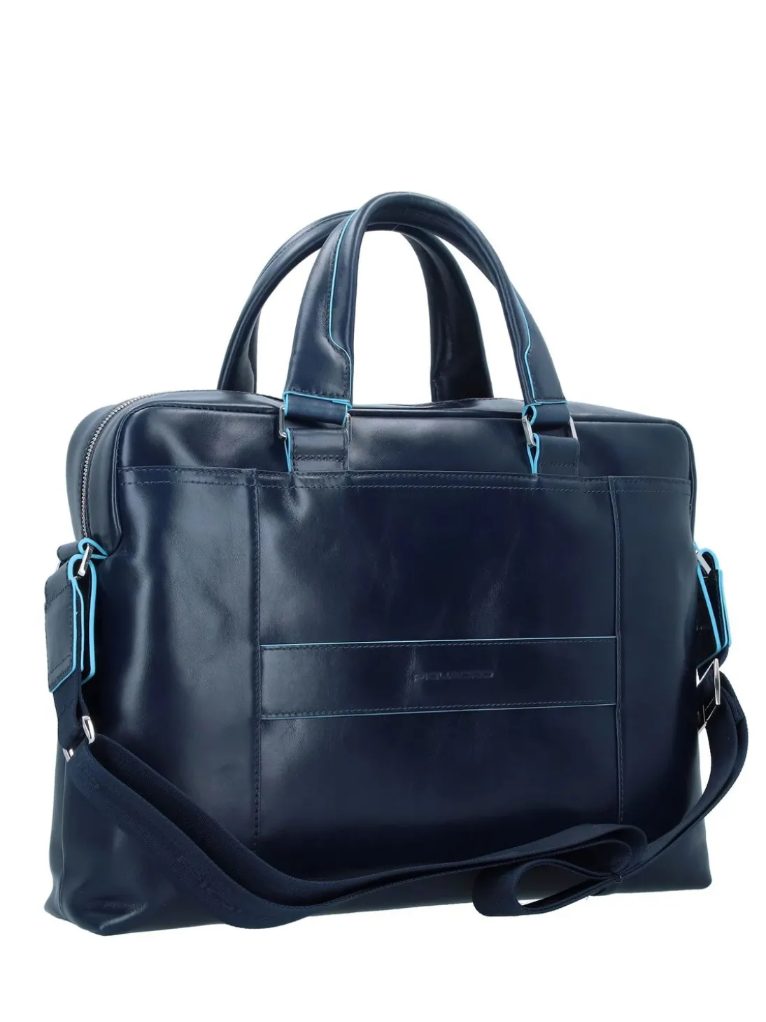 BLUE SQUARE Cartella in pelle, porta PC 14"