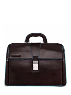 BLUE SQUARE Doctor Bag in pelle