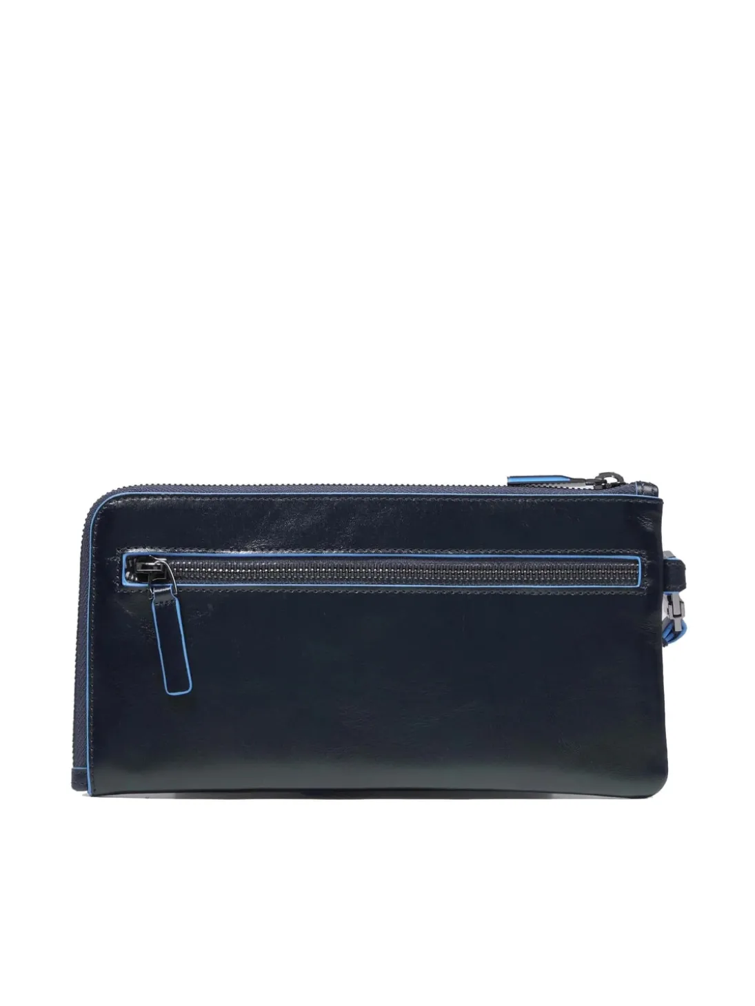 BLUE SQUARE Portacarte pochette uomo in pelle