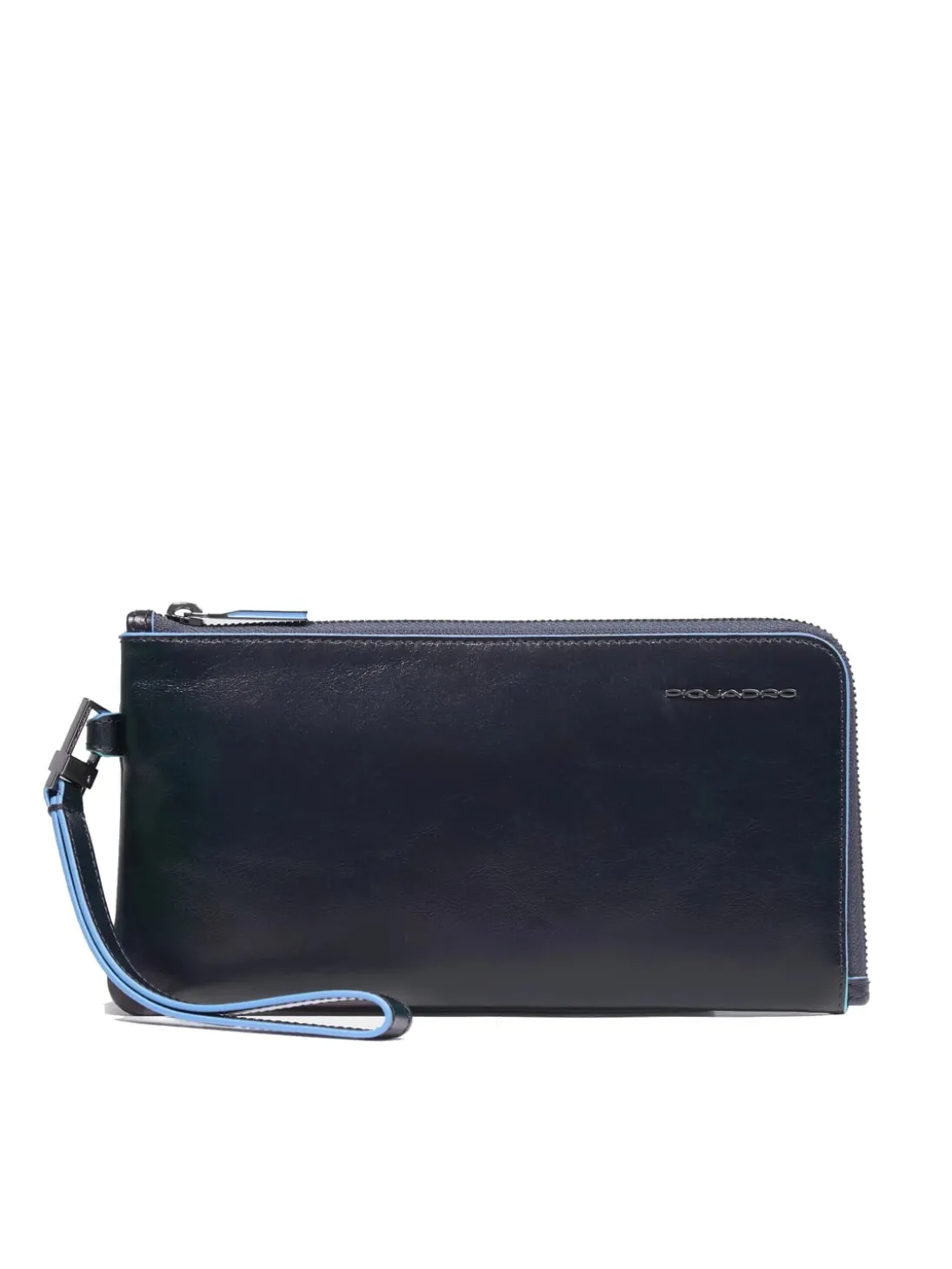 BLUE SQUARE Portacarte pochette uomo in pelle