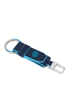 BLUE SQUARE Portachiavi auto in pelle