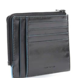 BLUE SQUARE Portafoglio in pelle con RFID