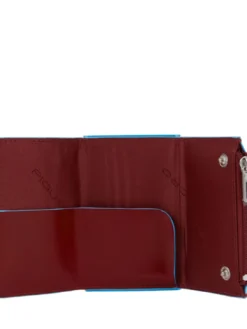 BLUE SQUARE Portafoglio in pelle con sliding system