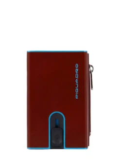 BLUE SQUARE Portafoglio in pelle con sliding system