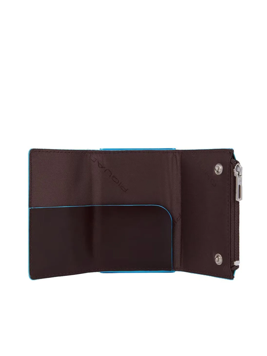 BLUE SQUARE Portafoglio in pelle con sliding system