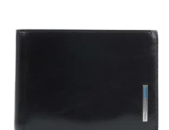 BLUE SQUARE Portafoglio in pelle con flap