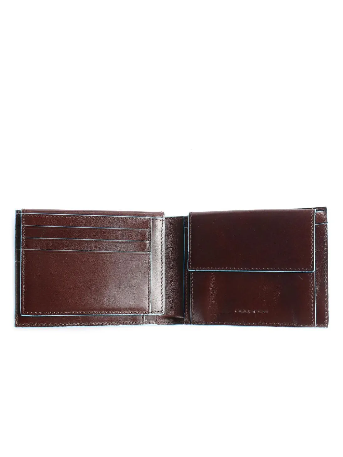 BLUE SQUARE Portafoglio in pelle con flap