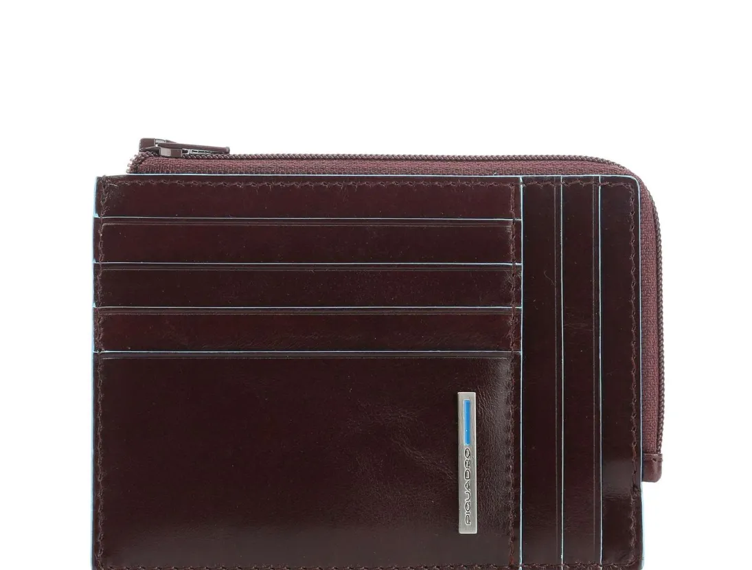 BLUE SQUARE Portafoglio in pelle con RFID
