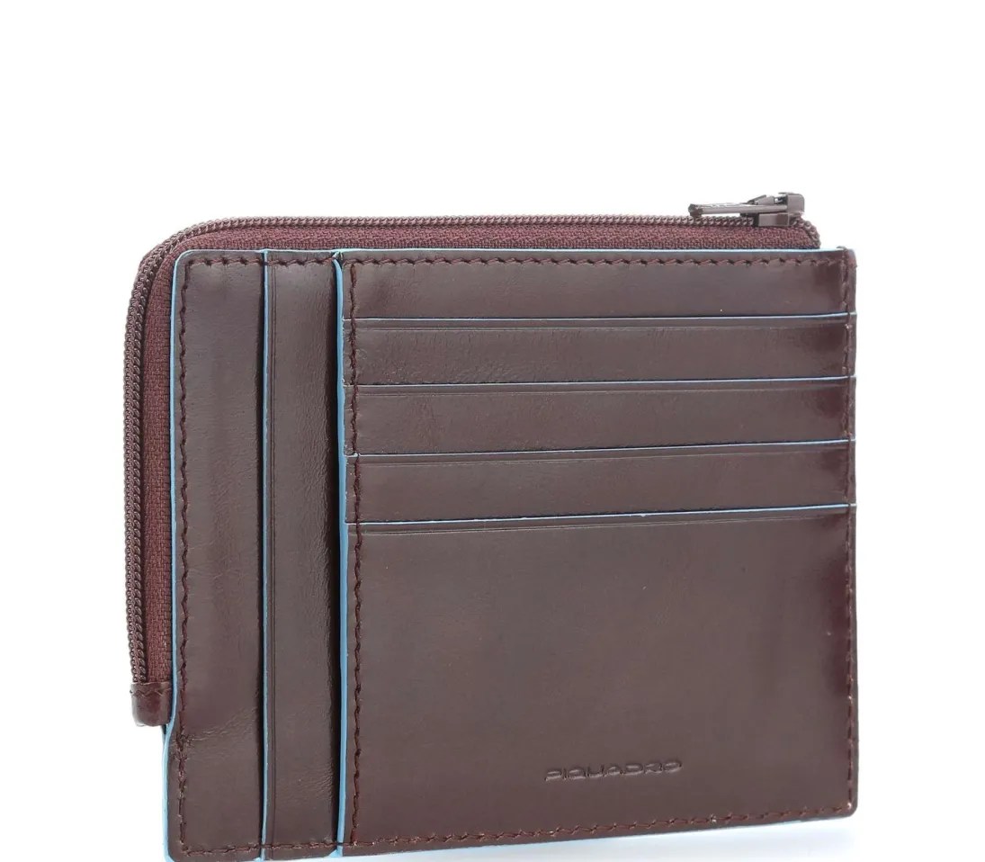 BLUE SQUARE Portafoglio in pelle con RFID