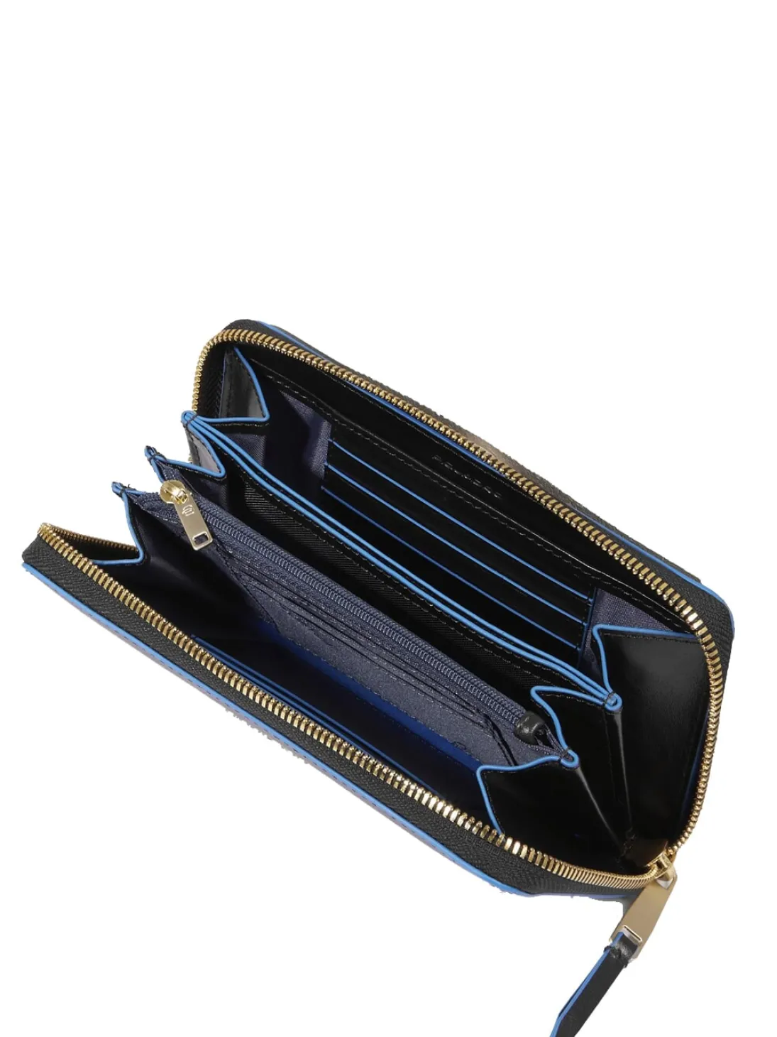 BLUE SQUARE Portafoglio zip around grande