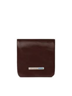 BLUE SQUARE Portamonete in pelle