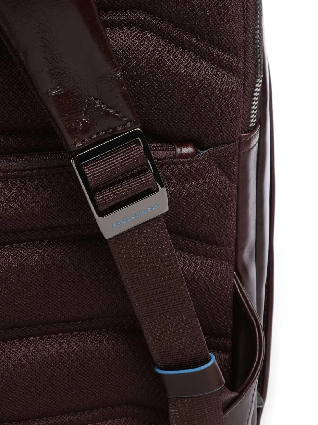 BLUE SQUARE Zaino in pelle, porta pc 14"