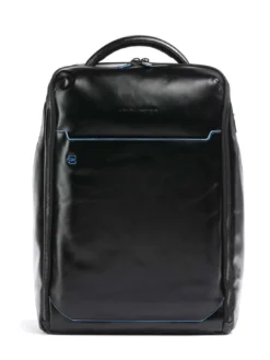 BLUE SQUARE Zaino in pelle porta pc 15.6