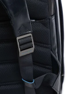BLUE SQUARE Zaino in pelle, porta pc 14