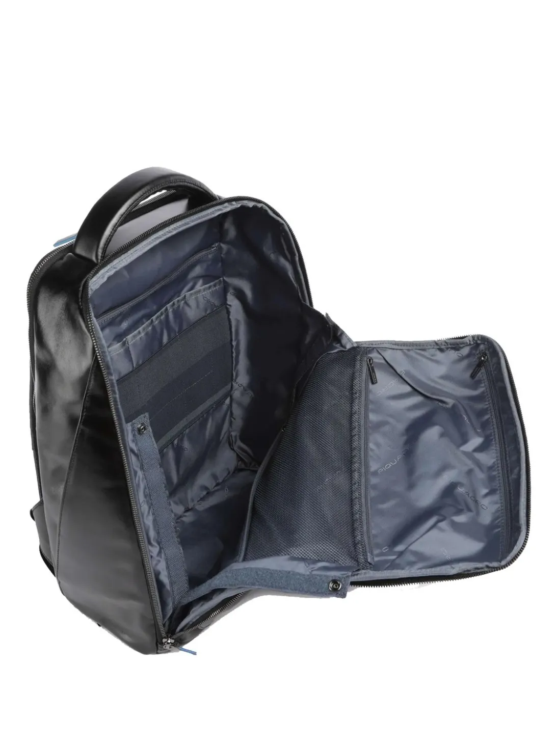 BLUE SQUARE Zaino in pelle, porta pc 14"