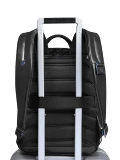 BLUE SQUARE Zaino porta PC 14", in pelle