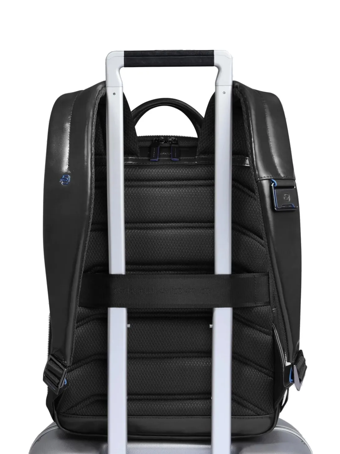 BLUE SQUARE Zaino porta PC 14", in pelle