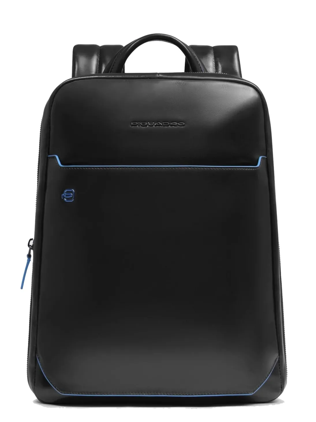 BLUE SQUARE Zaino porta PC 14", in pelle