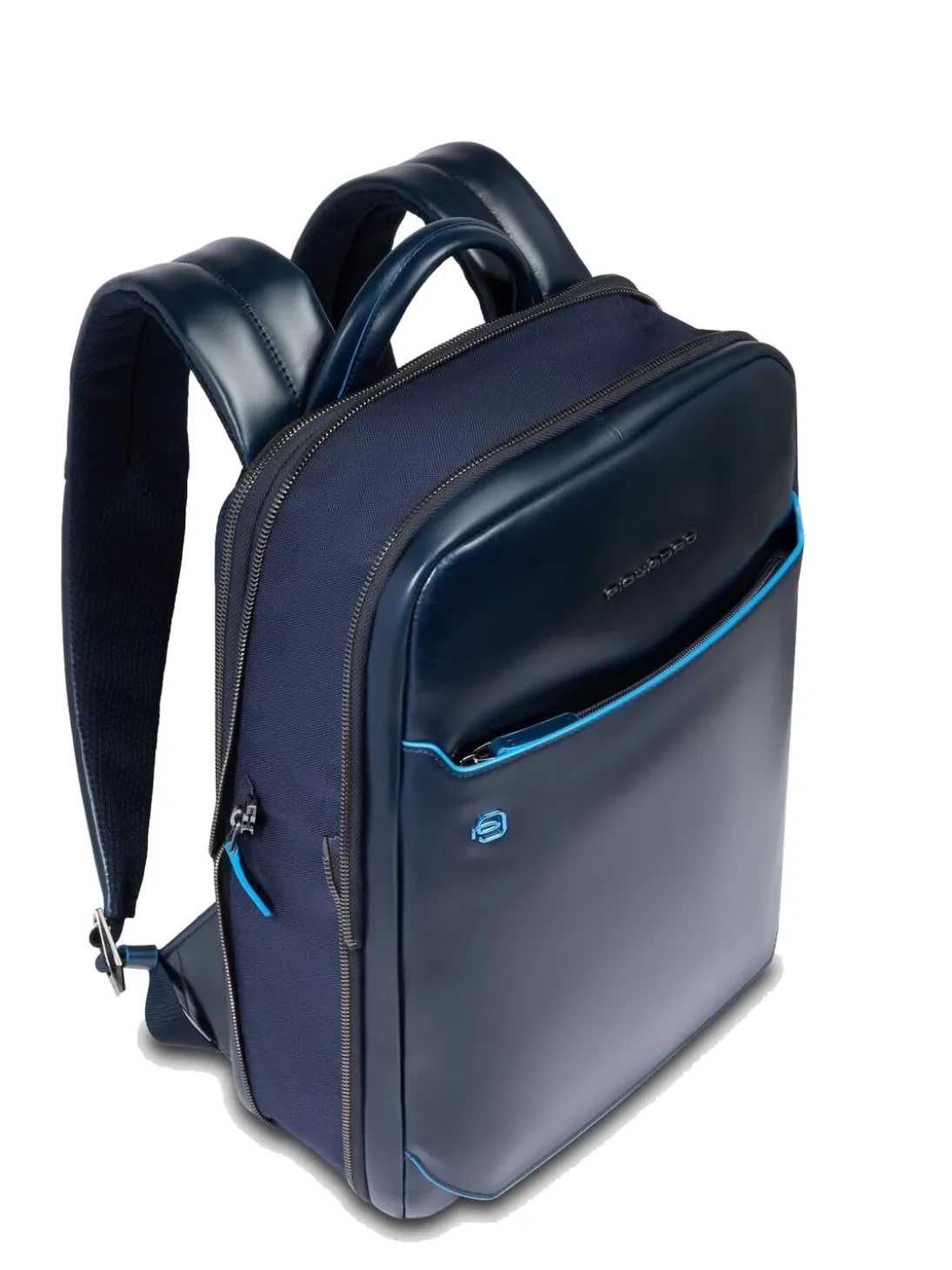 BLUE SQUARE Zaino porta PC 14", in pelle