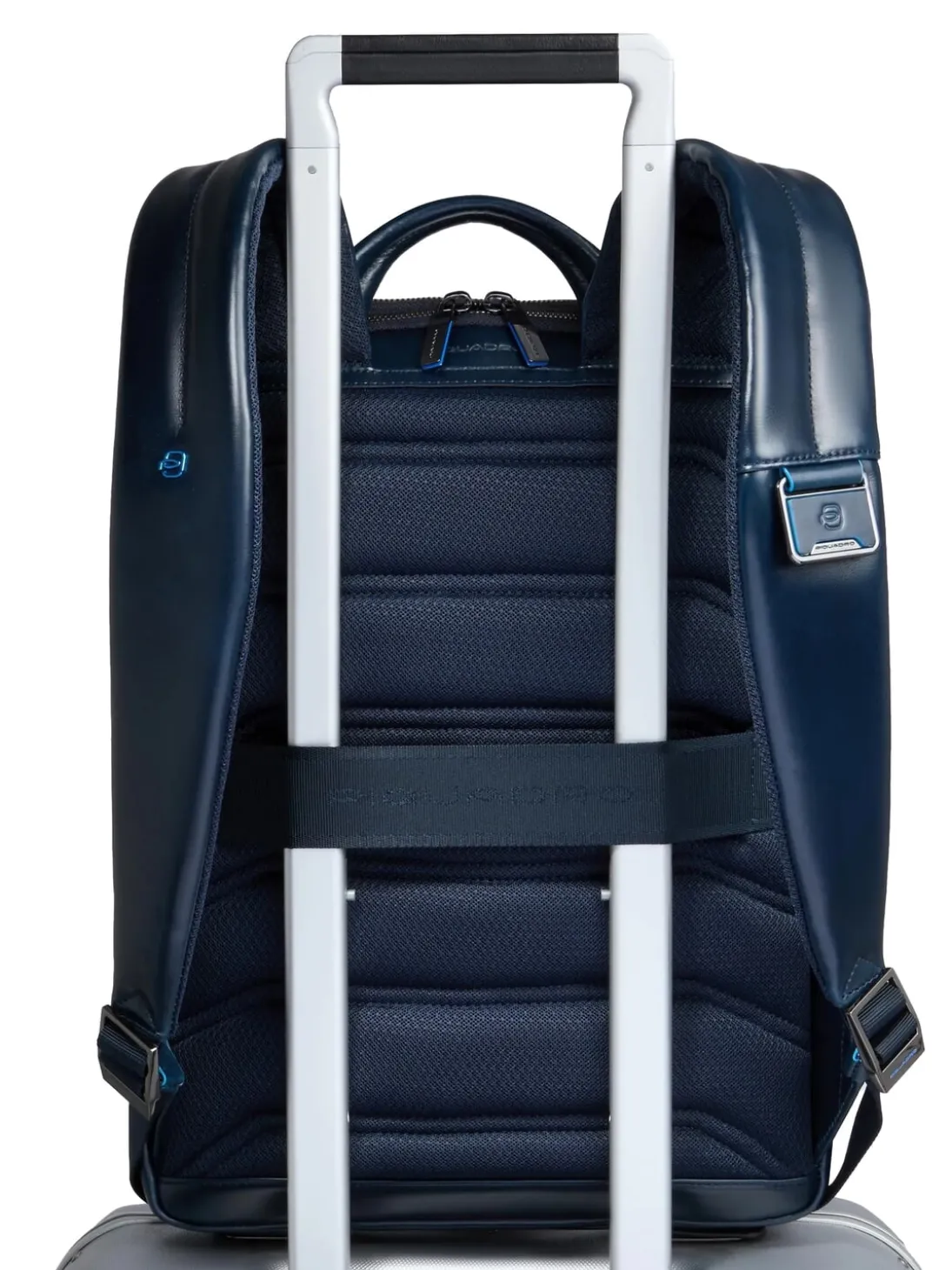 BLUE SQUARE Zaino porta PC 14", in pelle
