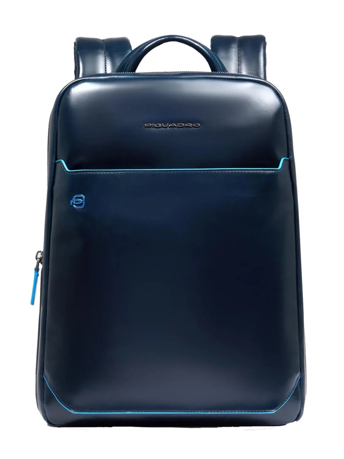 BLUE SQUARE Zaino porta PC 14", in pelle