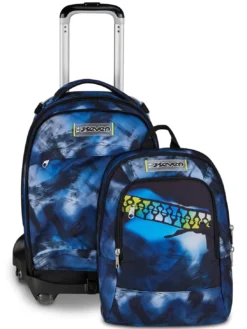 BLU FUSION Zaino con carrello 3 in 1