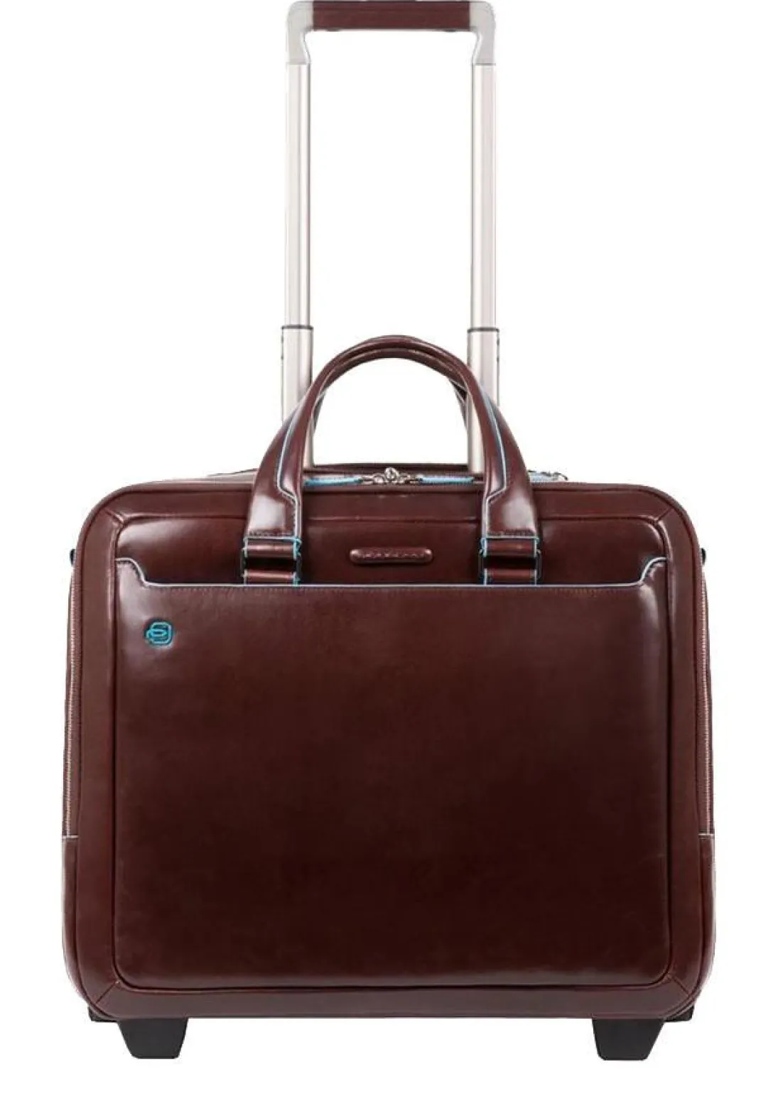 BLU SQUARE Trolley pilota in pelle
