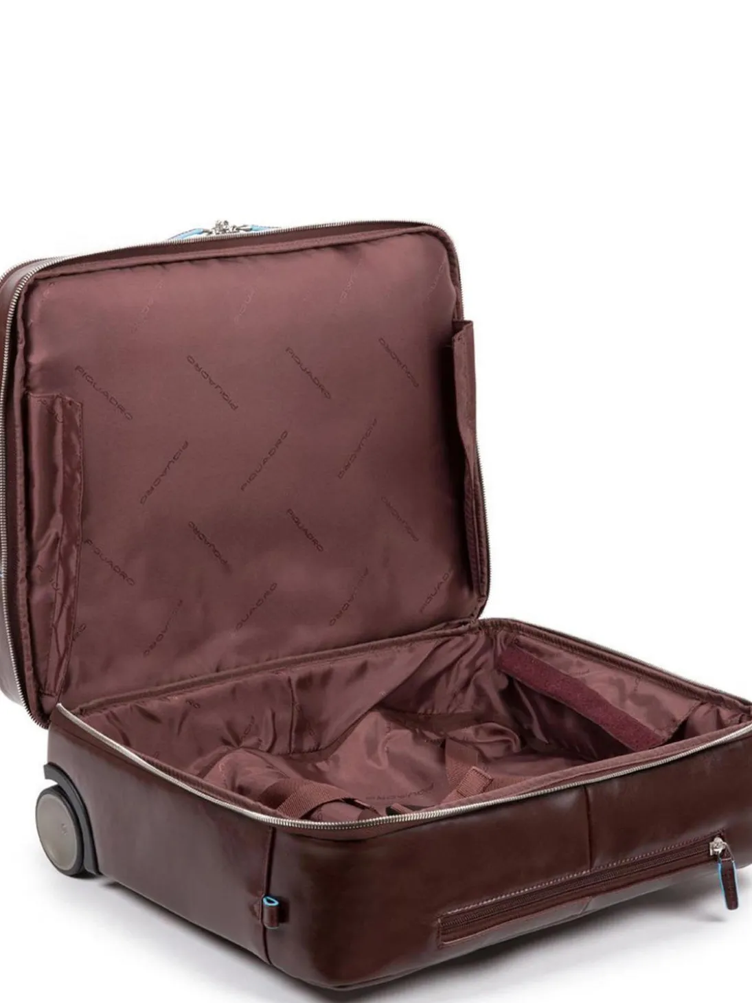 BLU SQUARE Trolley pilota in pelle