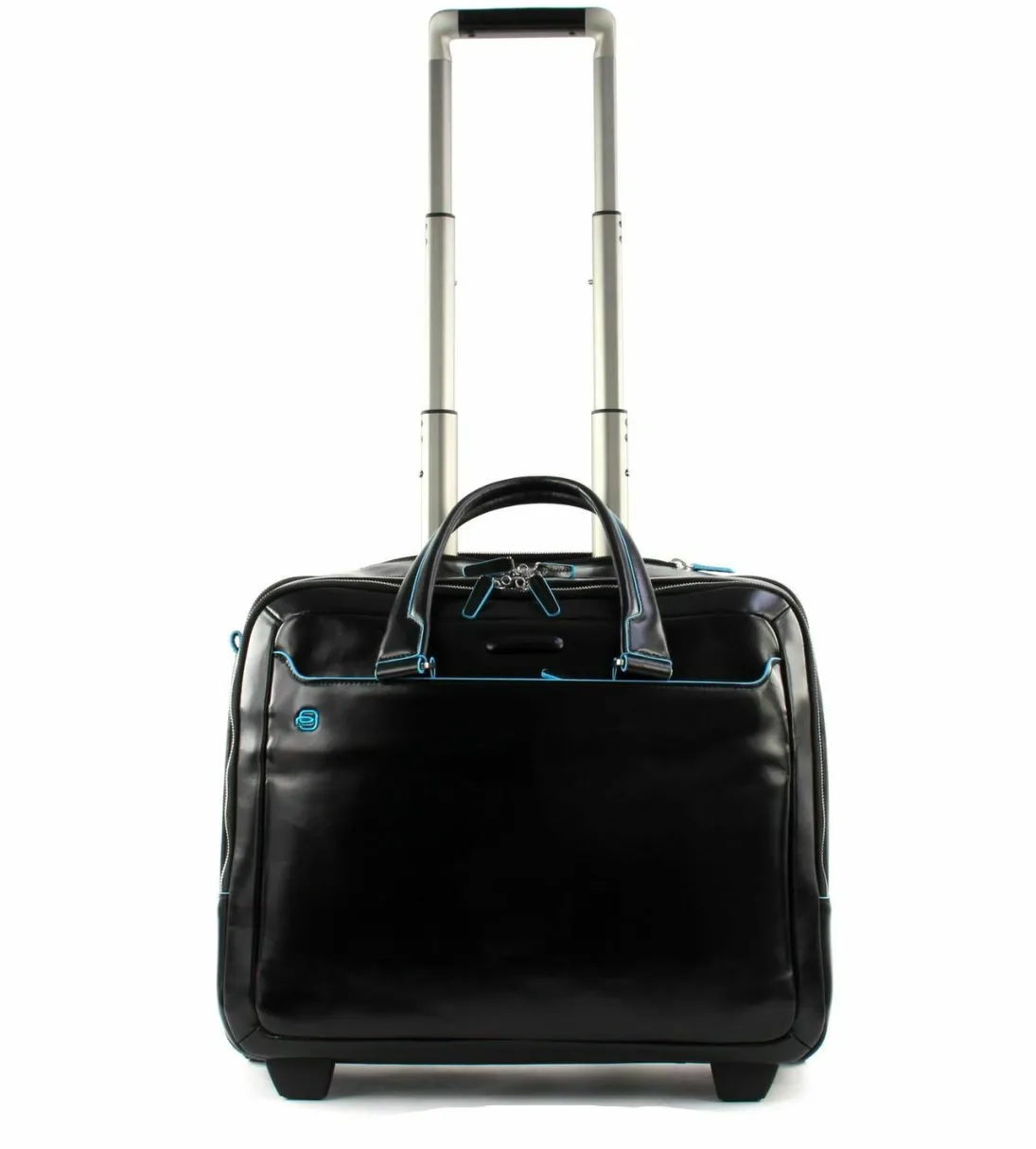 BLU SQUARE Trolley pilota in pelle
