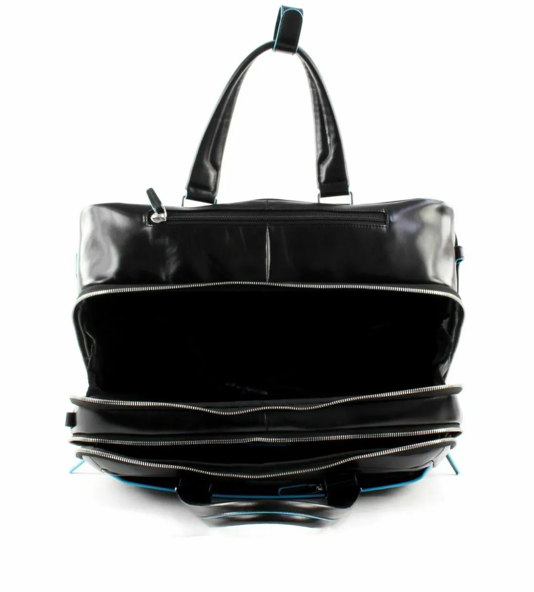 BLU SQUARE Trolley pilota in pelle