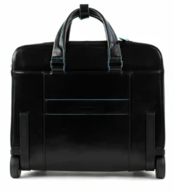 BLU SQUARE Trolley pilota in pelle