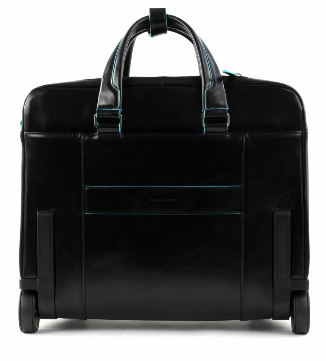BLU SQUARE Trolley pilota in pelle