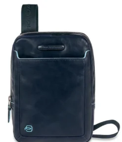 Borsello BLUE SQUARE, porta tablet, in pelle
