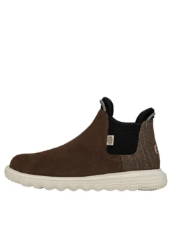 BRANSON Scarpa stivaletto in pelle scamosciata