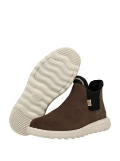 BRANSON Scarpa stivaletto in pelle scamosciata