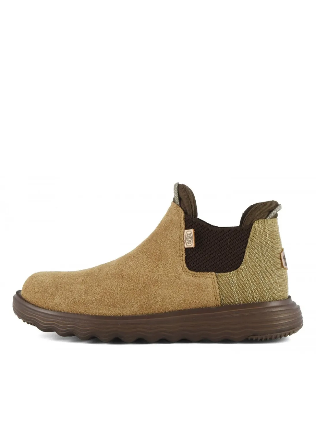 BRANSON Scarpa stivaletto in pelle scamosciata