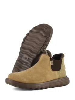 BRANSON Scarpa stivaletto in pelle scamosciata