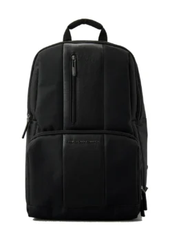 BRIEF ECOLOGICA TECH Zaino tessuto riciclato con placca USB, porta pc 15.6