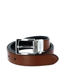 BRUNELLESCHI Cintura in pelle double face