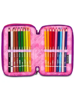 BUZZY NOTE GIRL Astuccio con Kit Scolastico
