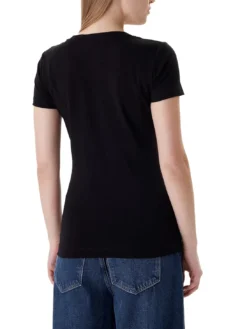 CAMELIA TRIANGLE T-shirt a maniche corte con stampa e applicazioni