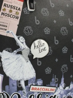 CARTOLINE Borsa shopping a spalla